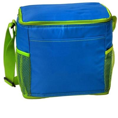 China One Shoulder 12 Reusable Bulk Box Price Cooler Bag With Mesh Pockets Drink Cooler Sling Bag for sale