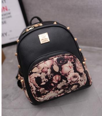 China 2020 New Women's Goods Lady Bags Fashion Floral Butterfly Backpack for sale