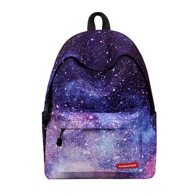 China With New USB Amazon Style Galaxy Backpack For Girls Ladies Cute Colorful Backpack for sale