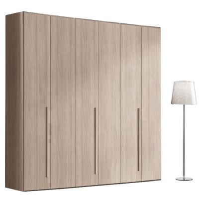 China Modern Design 4 Doors Large Storage Wooden Wardrobe For Bedroom for sale