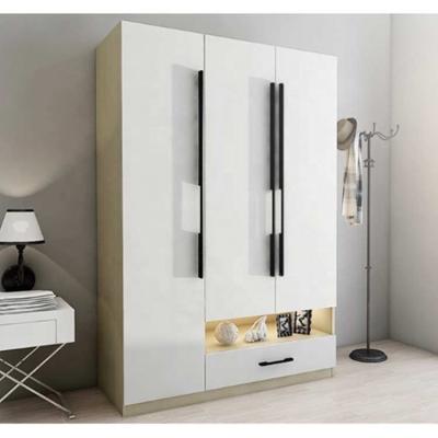 China Wooden Combination Wardrobe Bedroom Furniture (Other Single Wood Luxury Bedroom Wardrobe) Cheap High Quality Light Adjustable For Bedroom for sale