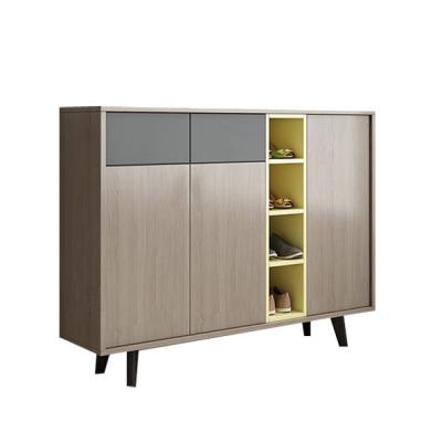 China Eco-friendly hot saling Chinese elegant wooden shoe cabinet for living room for sale