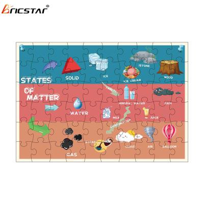 China Funny mind map 60PCS puzzle toys Bricstar puzzle DIY packaging children puzzle educational unique diy puzzles game for sale