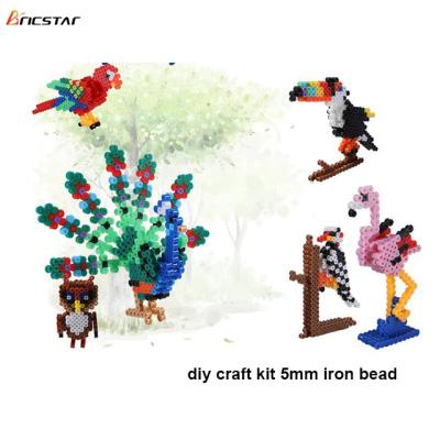 China Toy Bricstar's newest funny educational educational toys for kids diy craft 5mm non-toxic plastic bead wholesale bead, fuse bead for sale