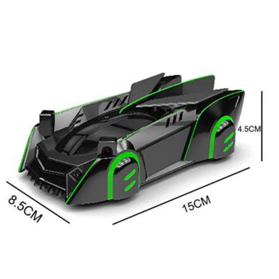 China RC Model Bricstar High Quality Wall Stunt Toys Climbing Car 360 Degree Rotation Radio Control Stunt Car With LED Laser Light for sale