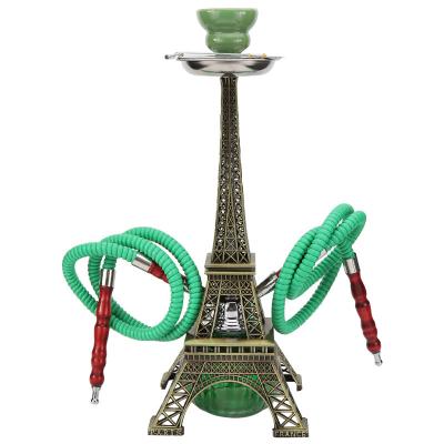 China Modern Simplicity Double-tube Medium Hookah Arabic Hookah Shisha Hookah for sale