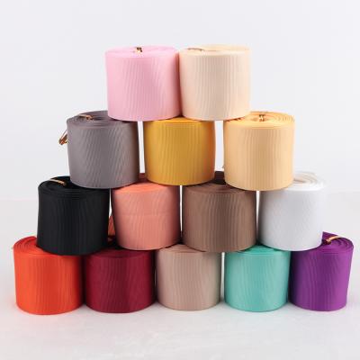 China MSD 50mm 196 Solid Colors Grosgrain Ribbon Perfect for Flowers Clothes Ready to Ship for sale