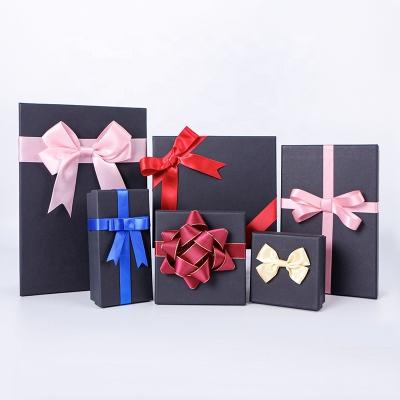 China Elastic Loop Pre Tied Bow For Box Decorative Custom Gift Wrapping Bow Packing Ribbon Bows for sale