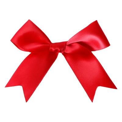 China Polyester Satine Ribbon Bow Box Perfect voor feest decoraties Handgemaakte bogen Accessoire Te koop