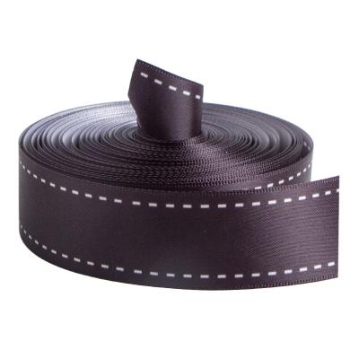 China Custom Satin Ribbon Printed Ribbon with Personalized Printing for sale