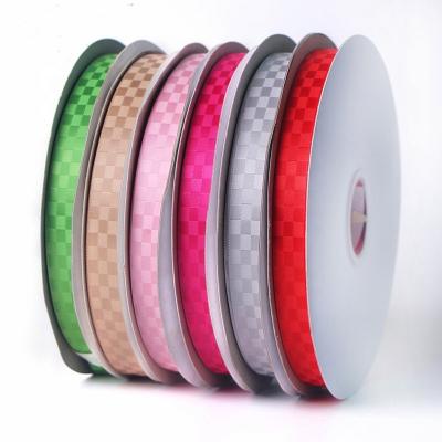 China Support 7 Days Sample Order Lead Time Double Face 9-38mm Polyester Dobby Ribbon for sale