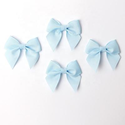 China Handgefertigt Polyester Grosgrain Band Mini Ribbon Bow Tech Rein handgefertigt zu verkaufen