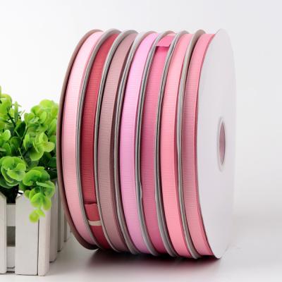 China MSD Custom 100% Polyester Grosgrain Ribbon for Holiday Celebration and Bouquet Packing for sale