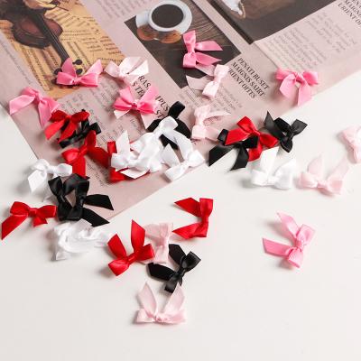 China MSD Single Face Little Bows in Different Colors for Gift Packing and Hair Accessories for sale