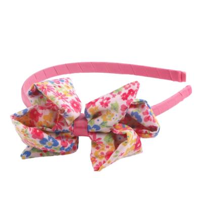 China 2019 Newest Design Fancy Polyester Hairbands for Children Alligator Clips Included for sale