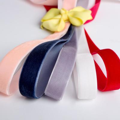 China MSD Velvet Ribbon in Free Color Fastness Grade 4 or More for Your Standards for sale