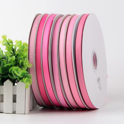 China Support 7 Days Lead Time Pink 9mm Grosgrain Ribbon Online with Eco-friendly Material for sale