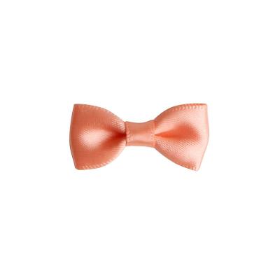 China Mini Ribbon Bow Tie for Garment Decoration MSD Stocked Flat Satin Ribbon Bows Handmade for sale