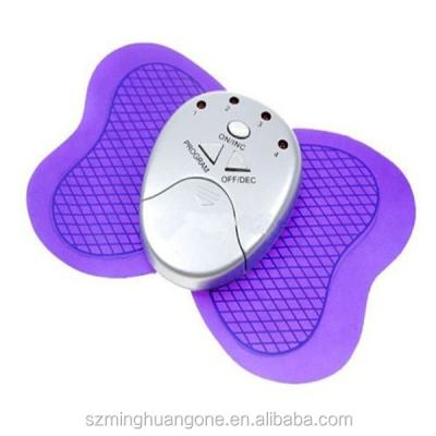 China Beautiful HOT Electronic Butterfly Weight Loss Handheld Slimming Vibrating Pulse Massager for sale