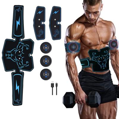 China Comfortable ABS Stimulator Muscle EMS Abdomen Muscle Trainer Toner Toning Belt Home Gym Office Fitness Arm/Leg Vibration Fitness Massager for sale