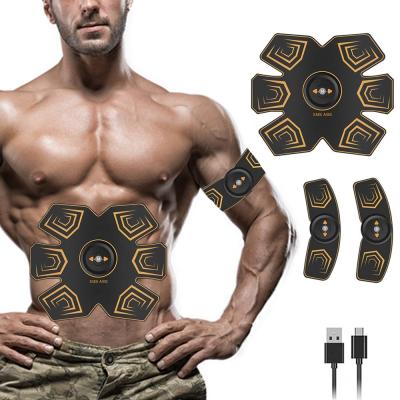 China Abdominal Smart Abdominal Hip Muscle Trainer Fitness EMS Muscle Stimulator Electric Massage Set Weight Loss Body Slimming Belt for sale