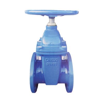 China Ductile Iron BS5163, DIN, F4, F5 Nrs DN50-DN600 Flexible Soft Sealing Gate Valve for sale