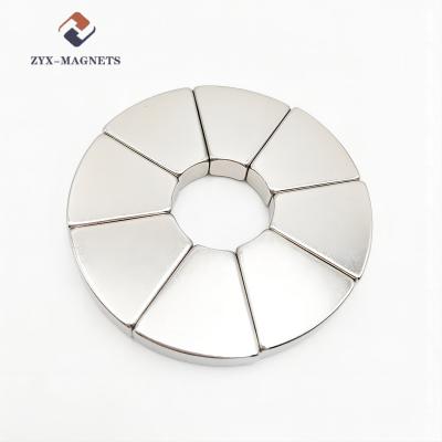 China Industrial Magnet Factory Supply Reliable Circular Sector Neodymium Magnet for sale