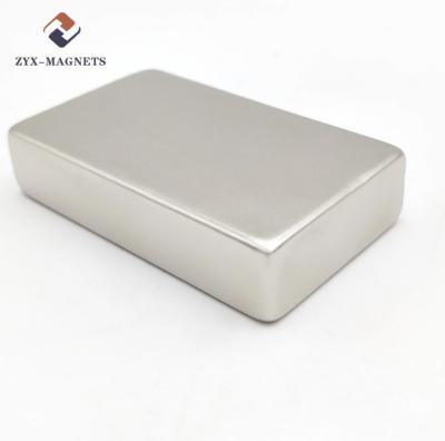 China Industrial Magnet Block / N52 Rectangular Strong Sintered Neodymium Magnets for sale