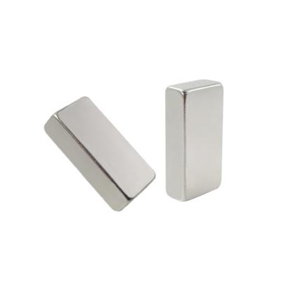 China Customized Industrial Magnet Super Strong N48 N50 NdFeB Square Block Rectangle Neodymium Magnetic Magnets N52 for sale