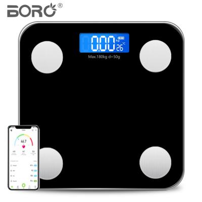 China BL-2606 Weight function good price body fat bmi barcode smart bathroom floor baby weighing health scales for sale