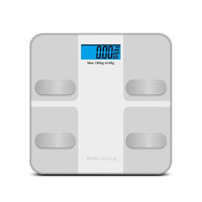 China BL-8001 New Design PORTABLE Bathroom Smart Digital Body Fat Scale With APP LCD Display for sale