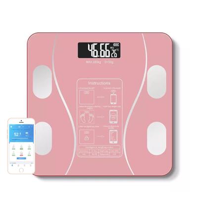 China Good price business BL-2602 USB charging bmi digital scale body fat electronic bathroom body weight scales for sale