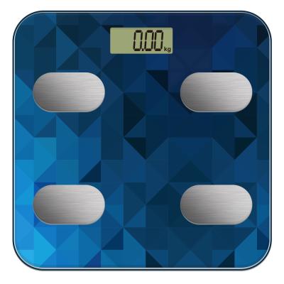 China Hot Sale 30cm Smart Amazon Digital Scale Balance Tray BL-3006 Body Fat BMI Smart Electronic Scale for sale