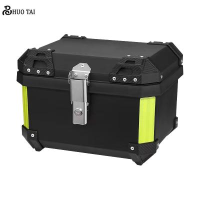 China Luxury High Quality Motorcycle Trunk Motorcycle Tail Box PP Plastic Material 36L/45L Top Tail Box Can Fit A Full Helmet for sale