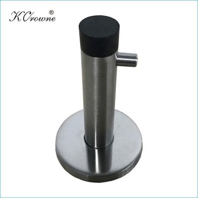 China Factory Made Anti Corrosion 304 Stainless Steel Toilet Compartment Divider Coat Hook for sale