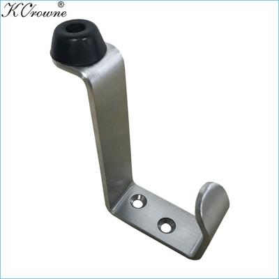 China High Quality Hot Selling Anti Corrosion Toilet Compartment Partition 304 Stainless Steel Coat Hook for sale