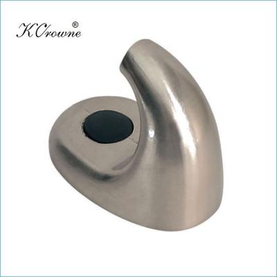 China High Quality Cheap Anti Corrosion Zinc Toilet Compartment Divider Coat Durable Rustproof Hook for sale