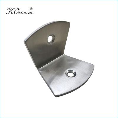 China High Quality Anti Corrosion Public 304 Stainless Steel Toilet Compartment Partition Bracket for sale