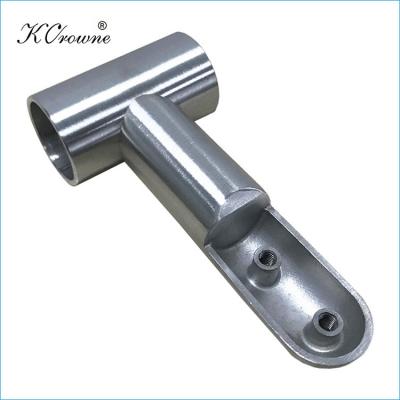 China Anti Corrosion Durable 304 Stainless Steel Bathroom WC Shower Room Hanging Top Flange Bracket for sale