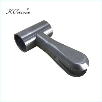 China Hot Selling Anti Corrosion Easy To Clean 304 Stainless Steel Toilet Compartment Partition Hanging Clamp for sale