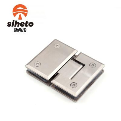 China Long Working Life Flange Glass Shower Door Fit Bathroom 180 Degree Heavy Duty Glass Hinge Shower Door Hinge Glass Hinge for sale