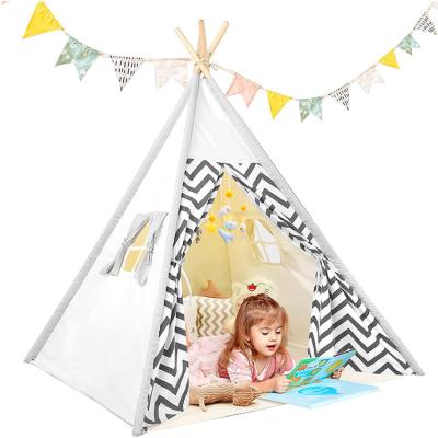 China Sports Toy Fast Delivery Foldable Portable Natural Cotton Tent Kids Indoor Tent for sale