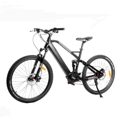 China Aluminum Alloy new ebike 48v500w electric trekking bike with mid drive motor for sale