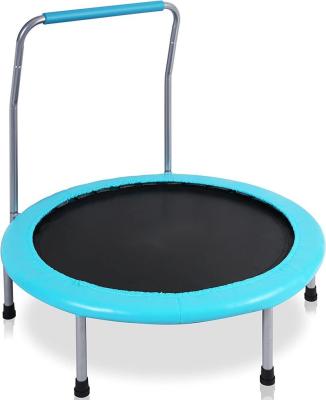 China Without protective net 60 inch Trampoline with handle Hot sale China Factory Fabric PP Trampoline Fabric Customized Home Gym Fitness Equipment for sale