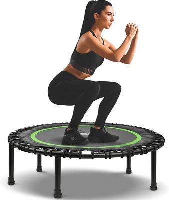 China With protective net 40 inch High Bounce Recreational Indoor and Outdoor Mini and Children Trampoline  Jumping Exercise Home Gym  Fitness equipment for sale