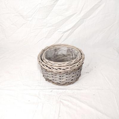 China New Design Modern Willow Flower Pots And Home Decor Succulent Planters for sale