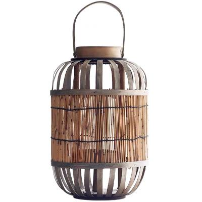 China Wholesale Home Decoration Crafts Straw Lanterns Without Candles for sale