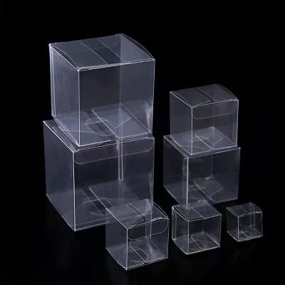 China Recycled materials wholesale can be customized transparent plastic gift wrap storage box for sale