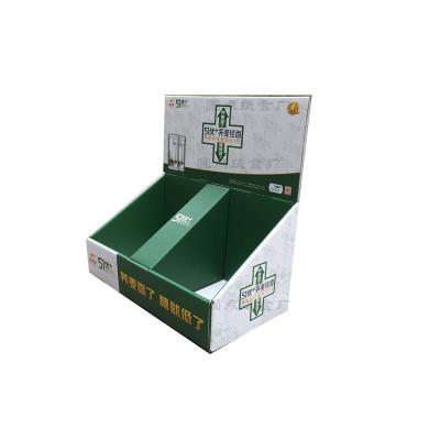 China Recyclable Made In China Wholesale Customized Small Merchandise Display Box Corrugated Box Display for sale