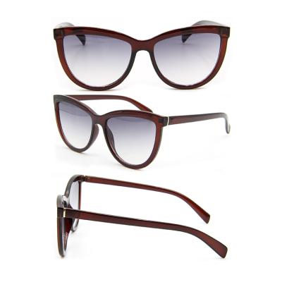 China BIG FRAME CAT-EYE SHADE SUNGLASSES FOR MEN WOMEN for sale